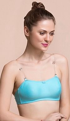 Lightly Padded Tube Bra with Removable Straps - Rainbow – Plan B