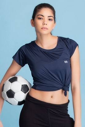 Sports - Buy Womens' T-Shirts for Gym, Running & Yoga Online | Clovia
