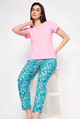 VENTELAN Pajama Set For Women Cute PJS Summer Short India
