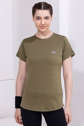 Buy Comfort Fit Active Camouflage Print T-shirt in Grey Online India, Best  Prices, COD - Clovia - AT0124A05