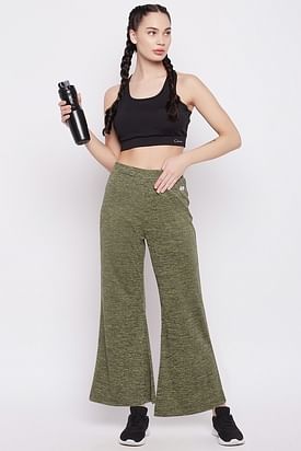 Women's Pocket Lace Up Pants Sweatpants Tank Top Set Casual Pants