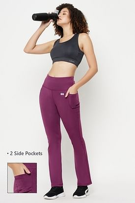 Slim Cliths Women's Stylish Striped Track Jogger, Yoga Pants