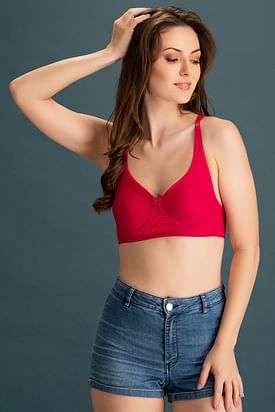 Clovia - Ms Mistletoe! Front-open lace bra with a stylish back detailing in  perfect holiday colours. Shop 3 Bras for Rs.999 #underfashion Shop now