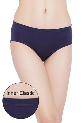 Buy Clovia 100 Percent Cotton Low Waist Inner Elastic Thong Panty Online