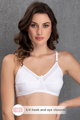 Buy In Care LINGERIE Elegant net Design Solid Color Full Coverage Bra, Heavily  Padded and Non-Wired Seamless Cups Online In India At Discounted Prices