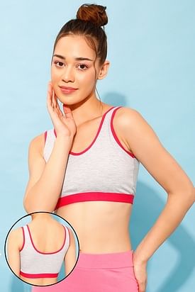Women Full Cup Thin Underwear Plus Size Wireless Sports Bra Breast Cover  Cup Large Size Pack of Sports Bras for, A, 34/75C : : Clothing,  Shoes & Accessories