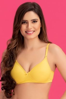 Yannianjz Push Up Bra Padded Breathable for Women India