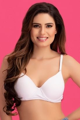Shaikhhands Regular Bra Cotton Printed Padded Pushup Fancy T-shirt Bra, for  Inner Wear at Rs 40/piece in Noida