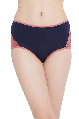 Follure Women's High Waisted Cotton Underwear Tummy Control Full Covered  Briefs Hipster Panties 5 Pack