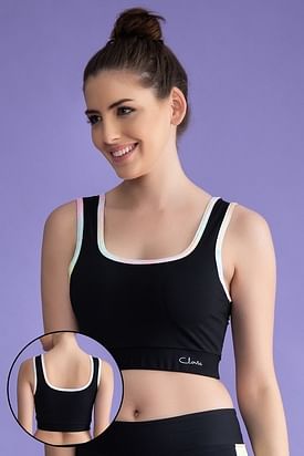 Sports Bra Online Shopping India, Buy Sports Bras, Training & Athlete Bras  for Women - Clovia