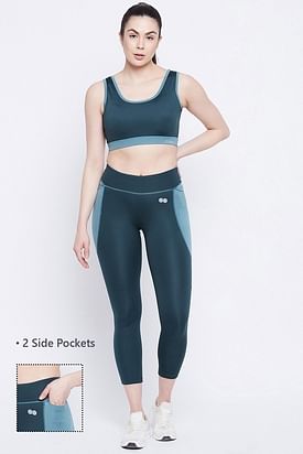 Summer Seamless Yoga Shorts Set Gym Sports Suit Women Workout Clothes 2pcs  Fitness Crop Top Push Up Bra High Waist Short Pants