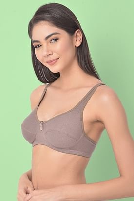 Buy Clovia Pink Solid Polycotton Tube Bra Online at Best Prices in