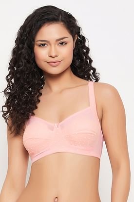 Buy Clovia Blue Solid Powernet T-Shirt Bra Online at Best Prices in India -  JioMart.