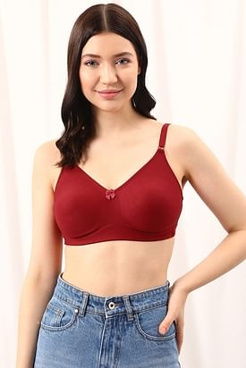 DaylFora Cotton Padded Wire Free Bra Women Full Coverage Lightly Padded Bra  - Buy DaylFora Cotton Padded Wire Free Bra Women Full Coverage Lightly  Padded Bra Online at Best Prices in India