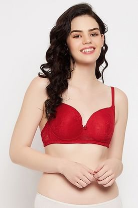 Buy Women Fancy Half Net Lace Bra Online In India At Discounted Prices