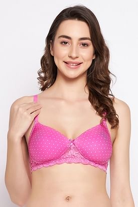 Buy online White Lace Cage Bra from lingerie for Women by Clovia for ₹939  at 28% off