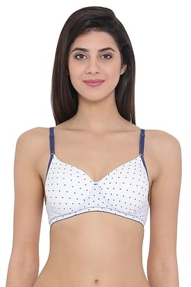 A-La-Mode DD Size 36B White Everyday Lightly Padded Cotton Bra - 3 pc in  Ajmer at best price by Paliwal Uniforms & Bag House - Justdial