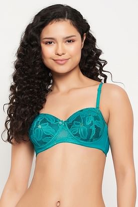Buy Printed Non-Wired Balconette Push-up Bra - Black Online India, Best  Prices, COD - Clovia - BR0786P13