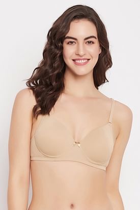 Buy Zivame Quattro Lift Full Coverage Wirefree Bra With Side