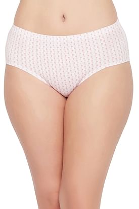 Buy Mid Waist Seamless Laser Cut Hipster Panty in Nude Colour Online India,  Best Prices, COD - Clovia - PN2430A24