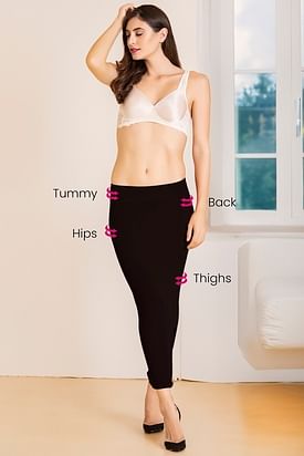 Buy Laser-Cut No-Panty Lines High Compression Body Shaper in Black Online  India, Best Prices, COD - Clovia - SW0002R13