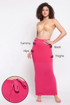 Buy Secrets By ZeroKaata Cut and Sew Flared Saree Shapewear (Pack of 2) -  Assorted at Rs.1293 online