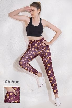 Buy Vintage 90s, Leggings, Light Canary Yellow Color /gym Yoga Pants/ Summer  Pants / Fresh Stretch Cotton /gift for Her Online in India 