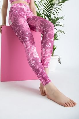 Bodyactive Dark Grey Melange Yoga Pants with Pockets for Women High Waist  Workout Tummy Control PantsLL26DGRYBK