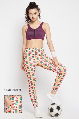 Hot Fashion Sport Yoga Pants Polka Dot Printed Workout Leggings