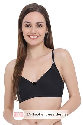 Buy Clovia Padded Non Wired Full Coverage Bralette - Maroon at Rs.714  online