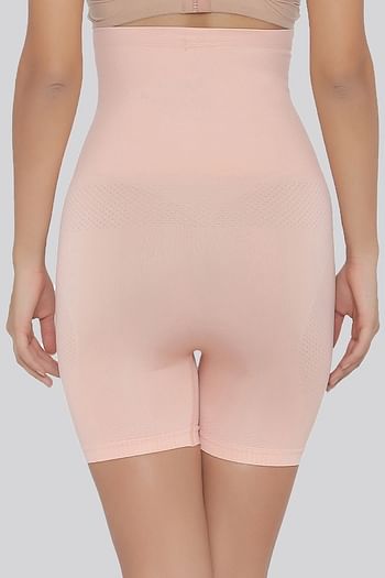 Back listing image for 4-in-1 Shapewear in Peach Colour - Tummy, Back, Thighs & Hips