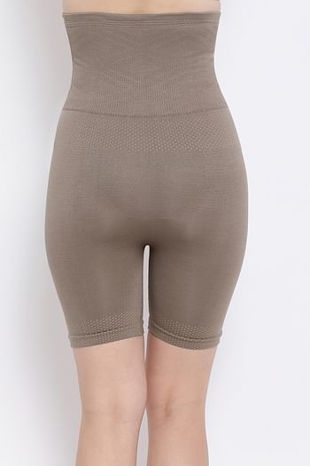 Back listing image for 4-in-1 Shapewear in Grey - Tummy, Back, Thighs & Hips