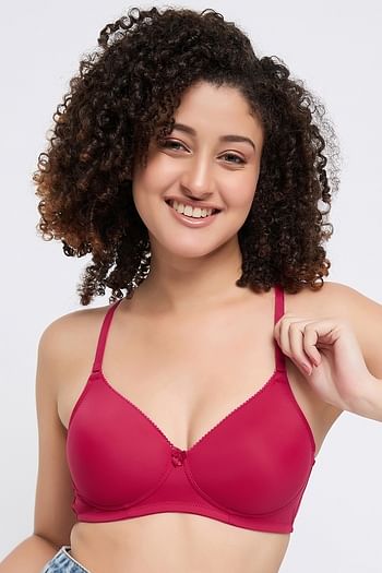 Front listing image for Amante- Smooth Elegance Padded Non-wired T-shirt Bra - Pursian Red