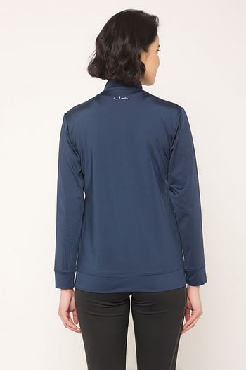 Back listing image for Comfort Fit Jacket in Navy