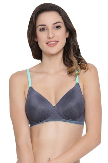 Clovia Lightly Padded Non-Wired Multiway T-Shirt Bra