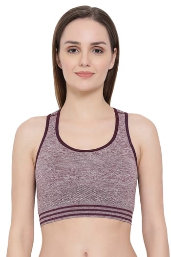Clovia Padded Activewear Gym/Sports Seamless Bra