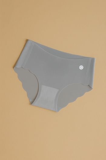 Back listing image for Breezy Seamless Hipster Panty in Charcoal Colour