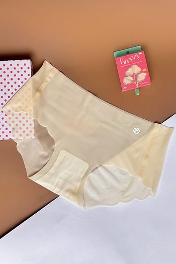 Back listing image for Breezy Seamless Hipster Panty in Lemon Colour