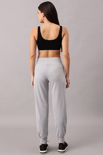 Back listing image for Comfort Fit Active Joggers in Dark Grey with Side Pockets