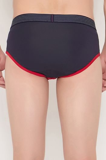 Back listing image for John Players Colourblocked Brief in Navy 