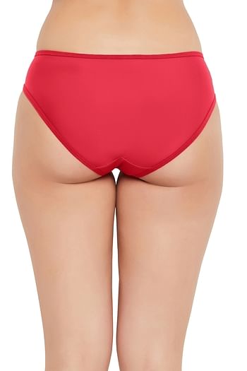 Back listing image for Low Waist Bikini Panty in Red