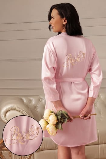 knee length dresses for ladies Honeymoon Night Gown for Women Full length Bridal Nighty Set with Robe –  INEZY main image 0
