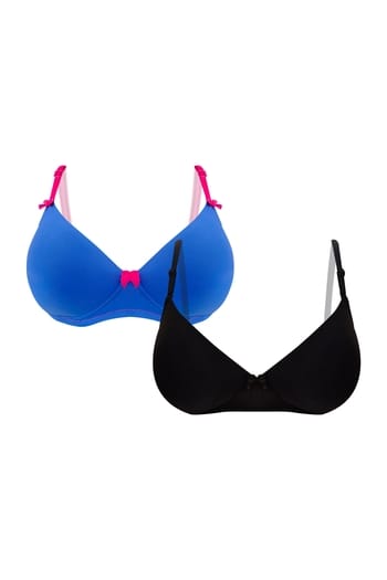 Clovia Pack of 2 Padded Non-Wired Bras