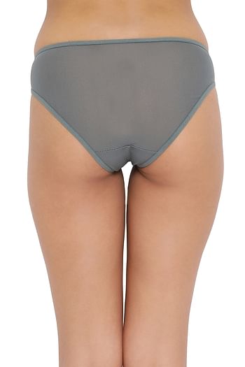 Back listing image for Low Waist Bikini Panty in Dark Green - Powernet	With Matching BR1969R17
