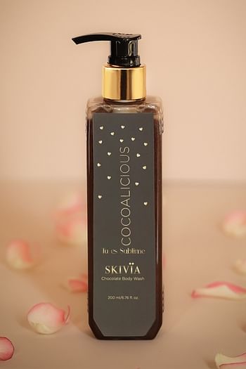 Front listing image for Skivia Cocoalicious Body Wash with Theobroma Cacao & Coffee Arabica - 200 ml