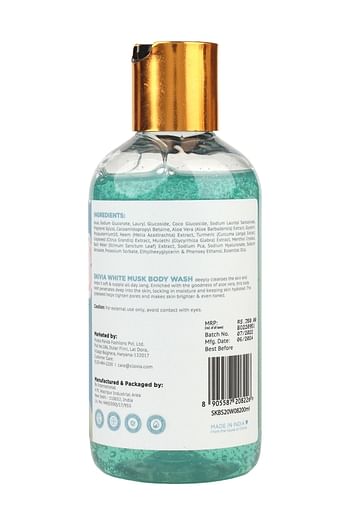 Back listing image for Skivia White Musk Body Wash With Grapeseed & Aloe Vera - 200 ml