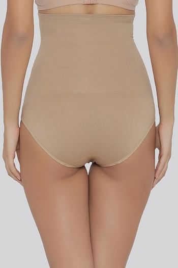 Back listing image for High Waist Tummy Tucker in Nude Colour