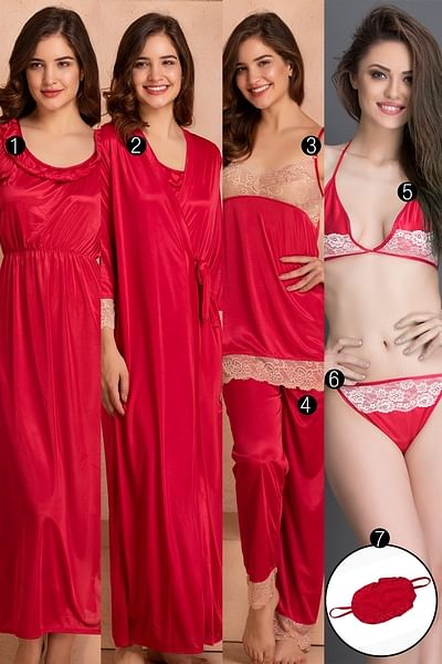 Clovia nightwear online set