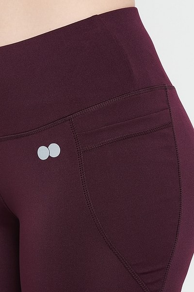 PL-Tree Flared Bootcut Yoga Pants with Pockets for Women, India