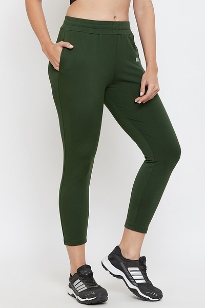 Buy Dark Green Leggings Online In India -  India